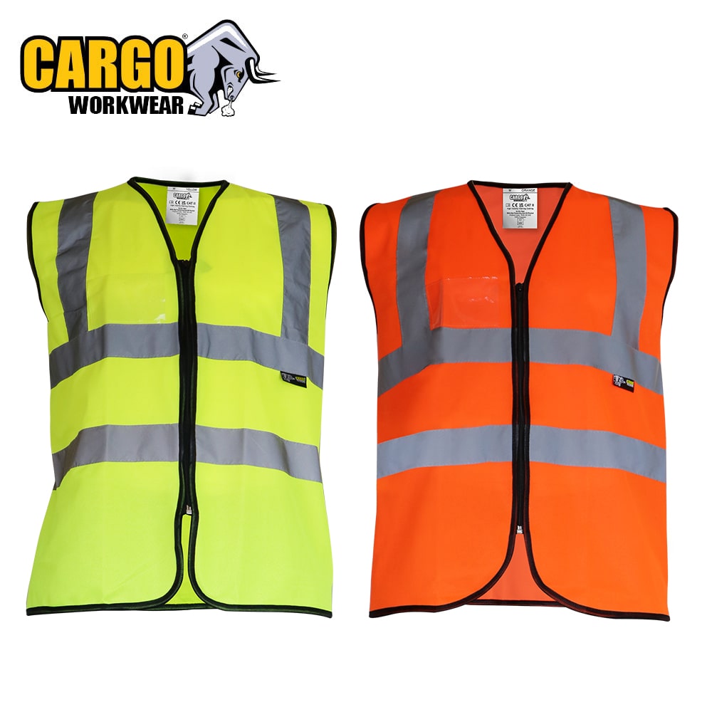 Hi vis vest hot sale with id pocket